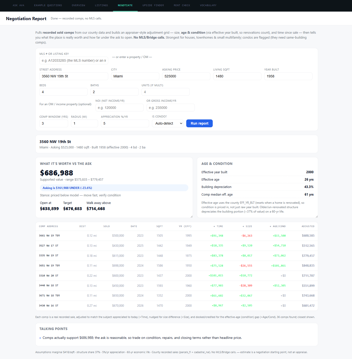 Negotiation Report
